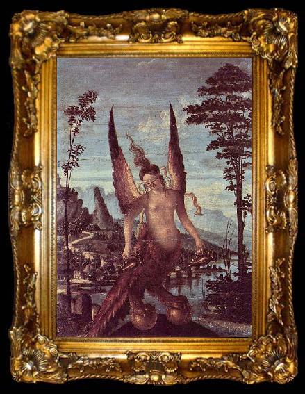 framed  Giovanni Bellini Die Tugend, ta009-2